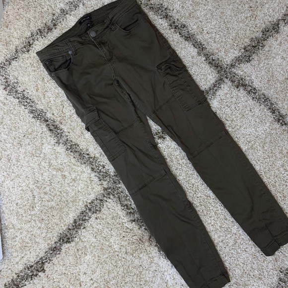 See Thru Soul Cargo Skinny Jeans - Picture 3 of 10
